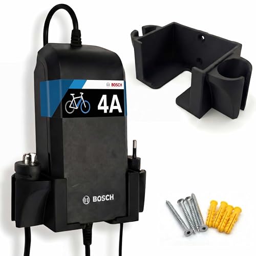 R-Satz Shop Wandhalterung passend für Bosch E-Bike Ladegerät 4A – Standard Charger - e Bike 2A...