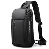Uaskmeyt Sling Bag for Men Sling Backpack Crossbody Shoulder Bags Water Resistant Travel Daypack for