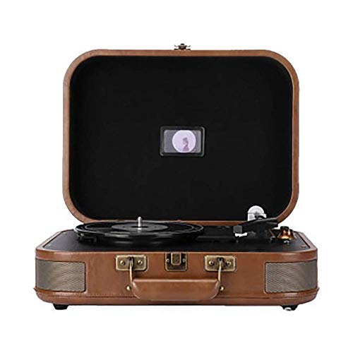 cvhtroe Tourne-Disque Vintage Bluetooth Record Player Portable, Lecteur de Musique Classique - Les Beatles, Paul McCartney, John Lennon, RIngo Starr, George Harrison cvhtroe Tourne-Disque Vintage Bluetooth Record Player Portable, Lecteur de Musique Classique