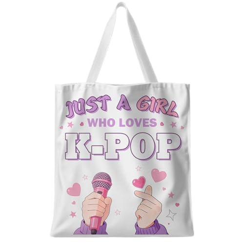 Bolso Tote para fans de música Kpop miniatura 1