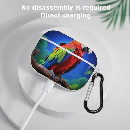 Coque AirPods Pro Parrot compatible charge sans fil