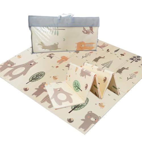 Tapete Infantil Emborrachado Térmico Antiderrapante Dobrável Ativ...