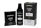 Brazilian Keratin haarglättung Treatment, Formaldehyd frei Diamond Shine 250ml Vegan Luxury Blow dry/repair Kit Plus 50ml Shampoo - Real Diamond