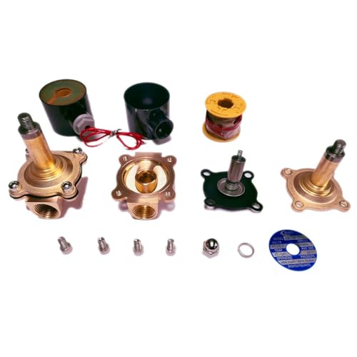 Électrovanne 12V DN50 à coupure instantanée pour air et eau - 3