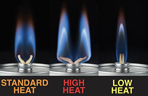 Hollowick Easy Heat 4-2-5 Adjustable Heat, Liquid Wicked Chafing Fuel With A Pop Top (24/Case) #TOP2