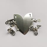 Replacement Part For Feilun FT011 RC Boat Metal Upgrades Parts Metal Water Knife Blade Piece Within Screws - (Color: Light Grey)