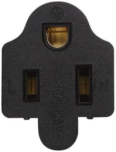 Image of Toptekits C14 to 5-15R Power Cord Plug, IEC320 C14 to US 3 Prong NEMA 5-15R Female Socket Power Cable, PDU /UPS Standard Computer Power Cord Replacement, 18AWG,2ft /60cm