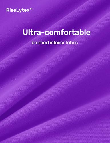 Women Bodysuit Rompers Long Sleeve Jumpsuits Leotards One Piece Tummy Control Yoga Workout Outfits – Zip-Up Bodycon Performance Suit for Gymnastics, Ballet, and Multi-Functional Praise Costumes - Thumbnail 6