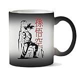  Wicked Design Dragon Ball Z Goku Artwork Taza Calor Cambio De Color