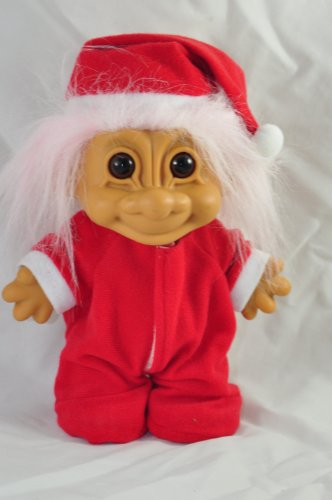 Muñeco Troll Santa Claus Russ 9 pulgadas miniatura 1