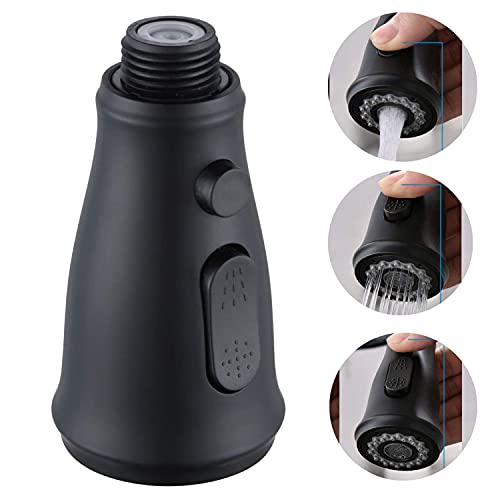 Pull Out Spray Head For Pull Down Kitchen Faucet Replacement Part For Pull Down Sink In Likehome Matte Black Finish Sprayer Replacement #TOP1