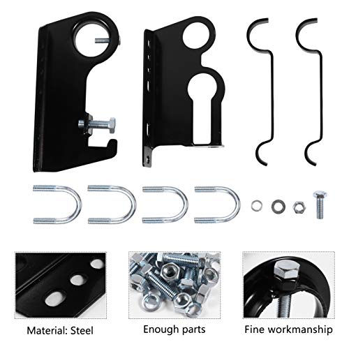 FAVOMOTO Montagem da Dobradiça Montagem Do Macaco Suporte Do Capô Encaixe Do Jeep Wrangler Pull-Pin