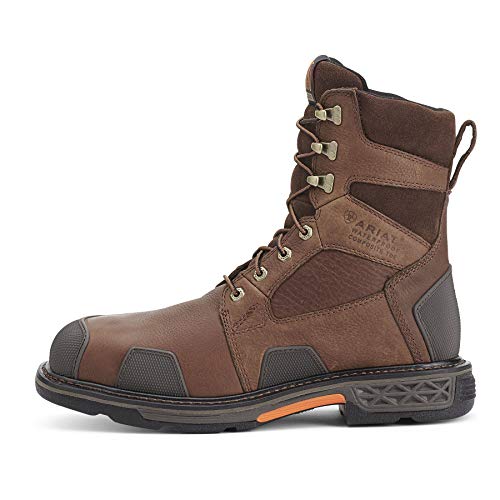 Ariat Men's Overdrive 8" Wide Square Toe Waterproof Composite Toe Work Boot2