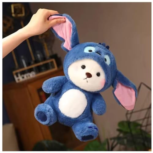 Image of Stitch Soft Toy for Kids Teddy Bear Gift for Baby Girl Plush Toys Babies Cuddly Animal Stuffed Gifts for Girls Toddlers Boys & Girls Hoodie Stich 30cm