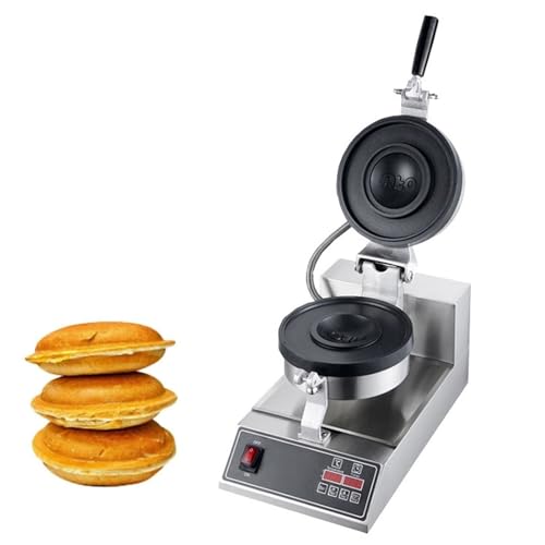 Máquina Comercial De Hamburguesas De Hamburguesas De Acero Inoxidable De 120 Mm, Fabricante De Hamburguesas De Helados De Calefacción De Doble Cara, Control De Tiempo Y Temperatura