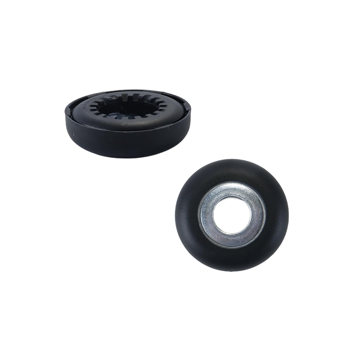 2 juegos de soportes y cojinetes de suspensión delantera compatibles con VW Golf Mk4 Hatch 1J1 1997-2005 Estate 1J5 1999-2006. Reemplazar 1J0412331C.