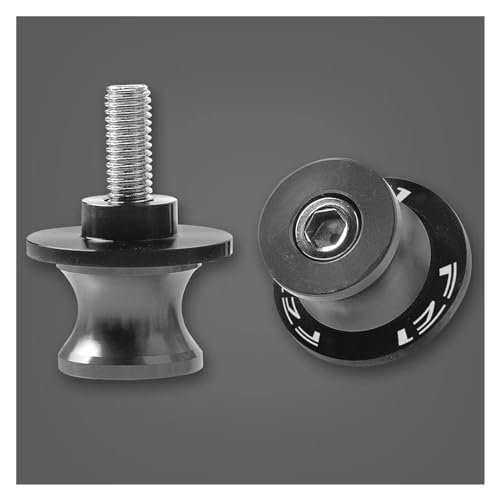 Diabolos de béquille pour Yamaha FZ1 FZ-1 2008-2018 vis de bras oscillant gris pour moto