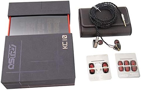 Fanmusic OSTRY KC10 Earbuds Double Dynamic 2DD in Ear Monitor 3.5mm HiFi Earphone