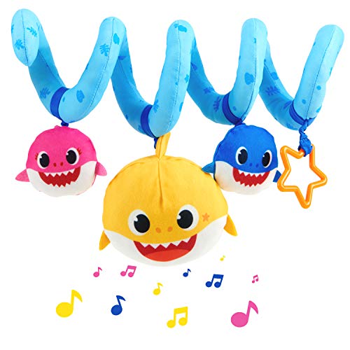 Image of WowWee Baby Shark Official - Shake & Rattle Stroller Activity Toy