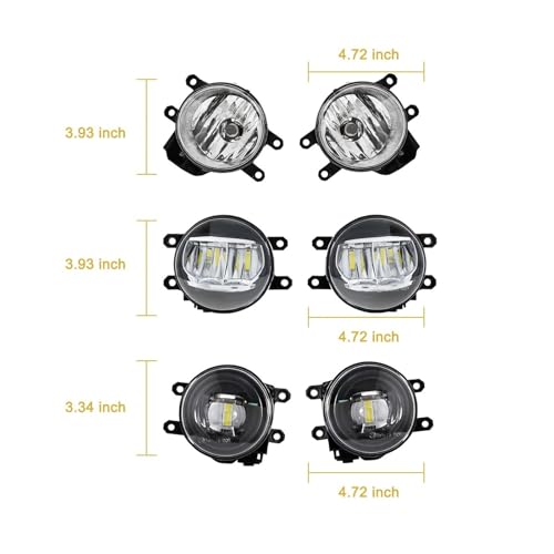 Phares antibrouillard pour Corolla Axio 2018-2021 | Éclairage avant 12V - 4