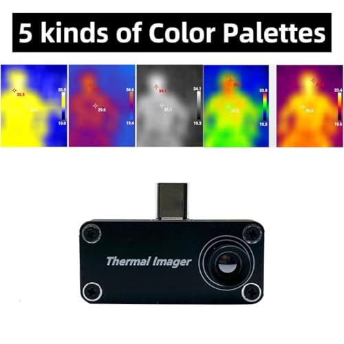 Caméra thermique Android pour détecter les surchauffes électriques et fuites - 4