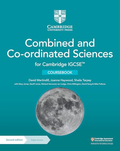 9781009311281 Cambridge IGCSE combined and co-ordinated sciences. Coursebook. Per le Scuole superiori. Con espansione online