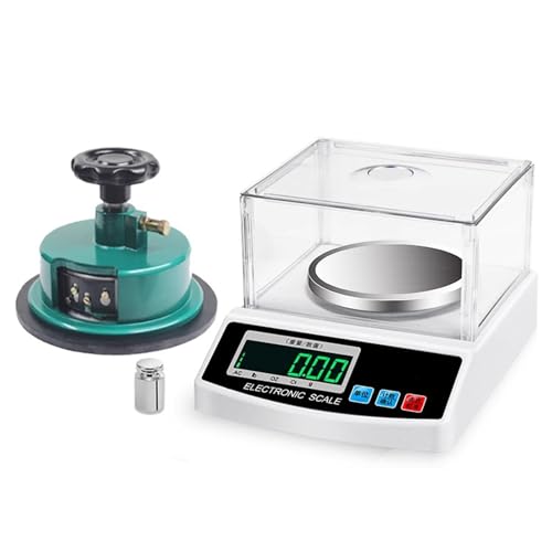 Elektronische Stoffwaage mit digitaler Textilgewichtsbalance 100 cm² Scheibenprobenschneider