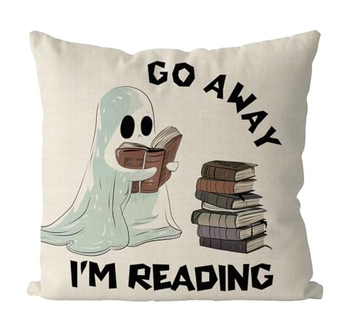GAGEC Halloween Pillow Covers - Farmhouse Ghost Holiday Decor