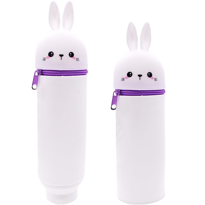 MPXEAVG Estuche 2 en 1 de Silicona Suave, Estuche Vertical Lapices, Silicona Suave,...