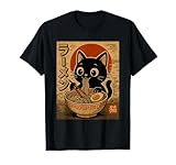 Kawaii Cat Ramen Fun Anime Lovers Tees