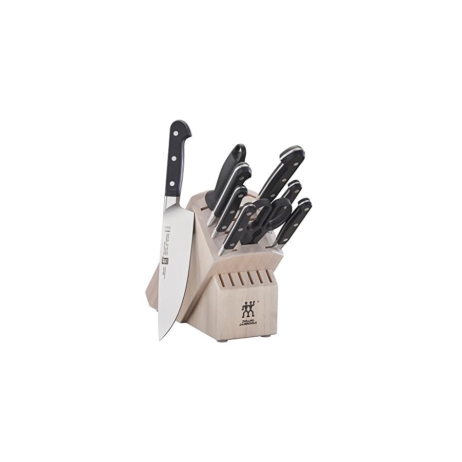 ZWILLING Pro 10-pc Knife Block Set - White