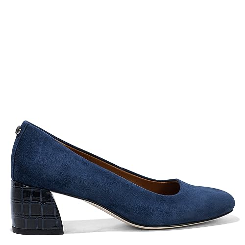 Image of Donald Pliner Women's Aquarius 2 inch Block Heels, Square Closed Toe Chunky Heels for All Day Wear