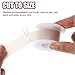 Qianyu 2 Rolls Gel Blister Protector Blister Bandages Silicone Heel Sticker Water Resistant Hand Foot Tape Bubble Plasters Tape for Calluses Tender Spots Shoe Friction Prevention Recovery