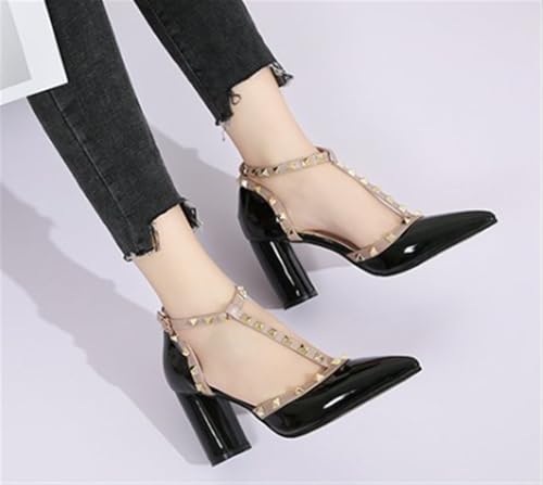 Women's Slingbacks Mid High Heels Pointy4