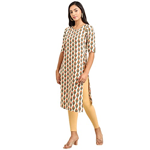 Image of Pinkmint Women's Crepe Regular Kurta