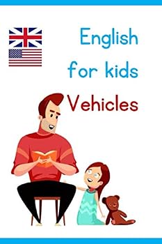 Paperback English for kids vehicles Book