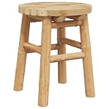 Fengshui Bambus Hocker Natur 30 x 30 x 36 cm