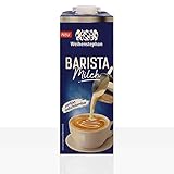 1l milch am tag  Weihenstephan Barista Milch 3% Fett, haltbare Vollmilch mit Drehverschluss 12 x 1l, Milch
