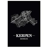 JUNIWORDS Stadtposter - Wähle Deine Stadt - Kerpen - 40 x 