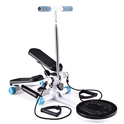 Image of Mini-Stepper Swing Stepper Step Machine with Twisting Machine and Handle Home Multifunctional Mini Stair Stepper Exercise Equipment
