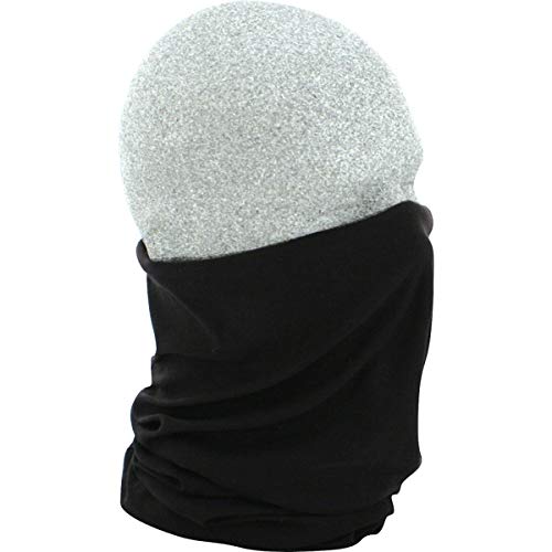 Zan Headgear Adult Motley Tube Multifunctional Headwear,One Size,Black
