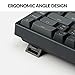 Keychron K6 Wireless Mechanical Keyboard, 65% Compact Layout Bluetooth/Wired RGB Backlit 68 Keys with Hot-swappable Gateron G Pro Blue Switch Compatible with Mac Windows