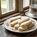 Matilde Vicenzi Vicenzovo Ladyfingers 14.10oz - Classic Italian Biscuits, Ladyfingers Cookies for Tiramisu, Kosher Dairy Cookies, Italian Bakery Dessert Gifts For Special Occasions 7.05 oz (200g), 2Pk