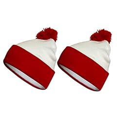 White/ Red (Pompom 2pcs)