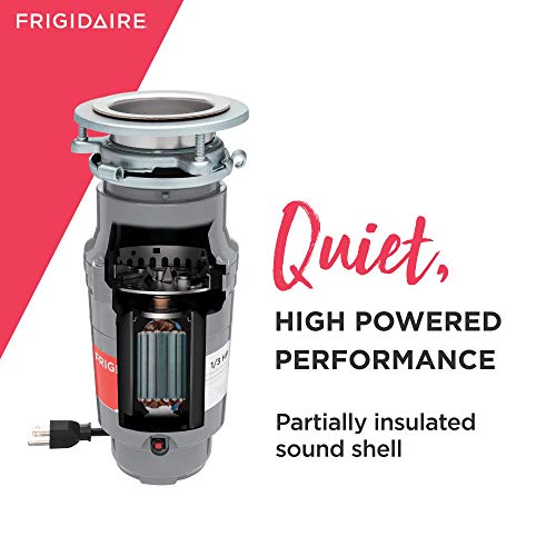 Frigidaire 1/3 HP Corded Garbage Disposal for Kitchen Sinks | FF03DISPC1 by Frigidaire - Image 3