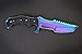 FadeCase Huntsman Fade - Real CSGO Knife Skin Counter Strike Global Offensive Full Tang Fixed Blade Unique Serial Number