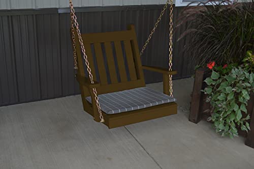 Amish-Made 29" Traditional English Porch Swing