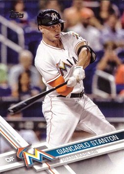 Amazon.com: 2017 Topps #25 Giancarlo Stanton Baseball Card