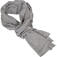 Build Your Brand Unisex Jersey Scarf Schal, Heather Grey, one Size