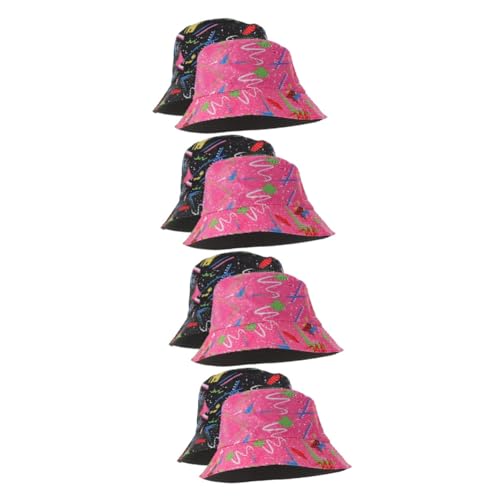 Chapeau tricorne pliable rose pour hommes fini l'encombrement en randonnée polyester